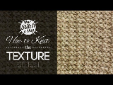 How to Knit the Textured Stitch {English Style}