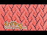 Grapevine stitch | Lace Knitting #23