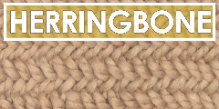 HERRINGBONE Knit Stitch Pattern