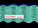 Old Shale Variations - stitch pattern 3